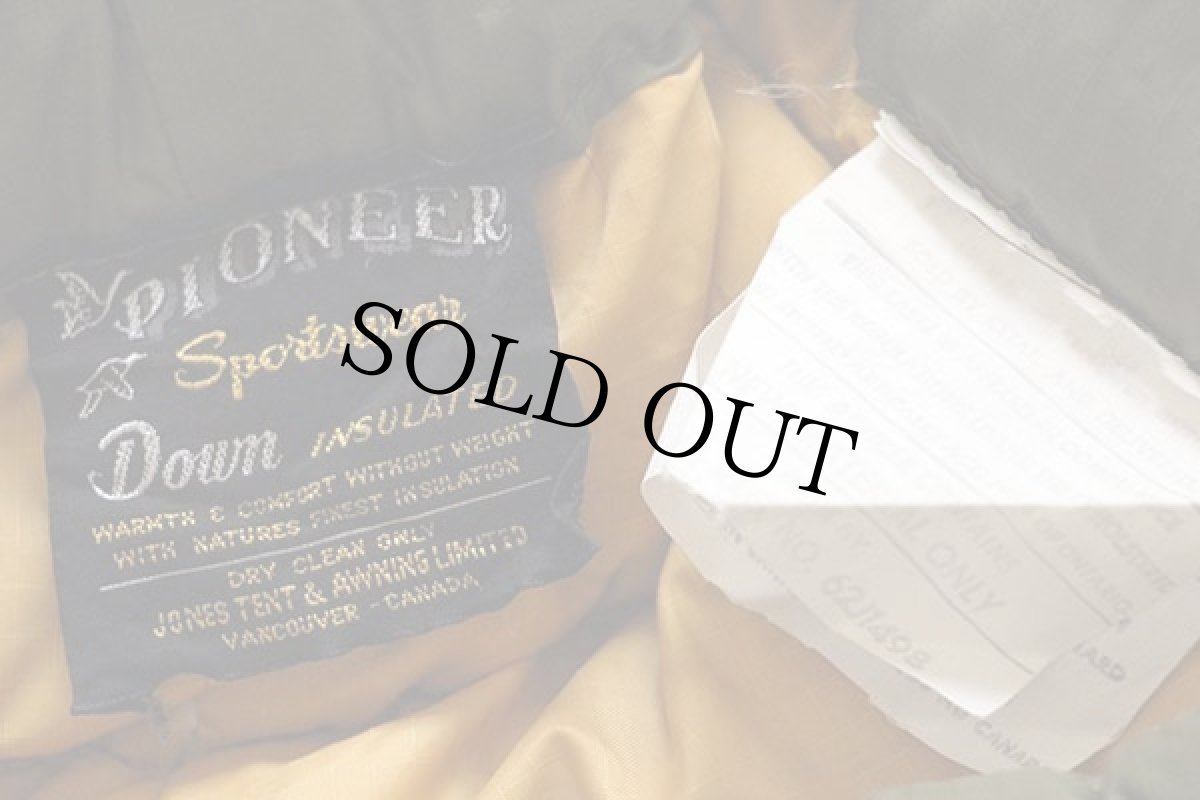 画像4: 70s カナダ製 PIONEER ダウンパンツ オリーブ (4)