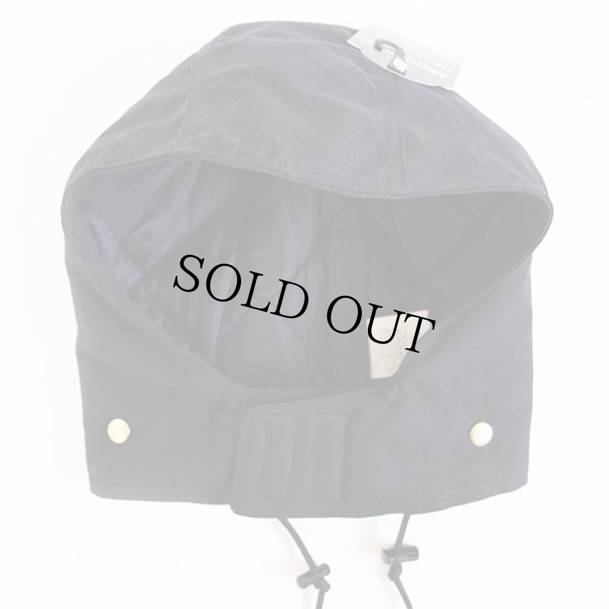 画像2: デッドストック★00s USA製 carharttカーハート ARCTIC HOOD キルティングライナー ナイロンフード 黒 (2)