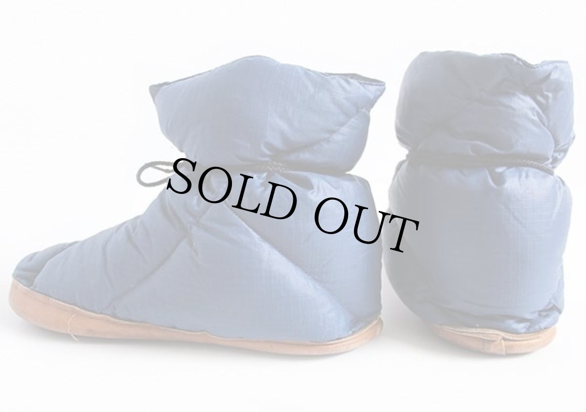 画像2: 70s EddieBauerエディーバウアー ダウン ルームシューズ 紺 (2)