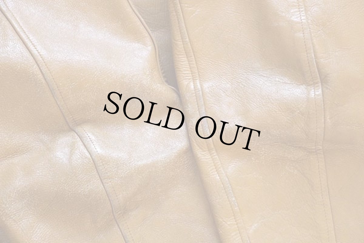 画像6: 70s USA製 Pro-Line オールレザー スタジャン マスタード (6)