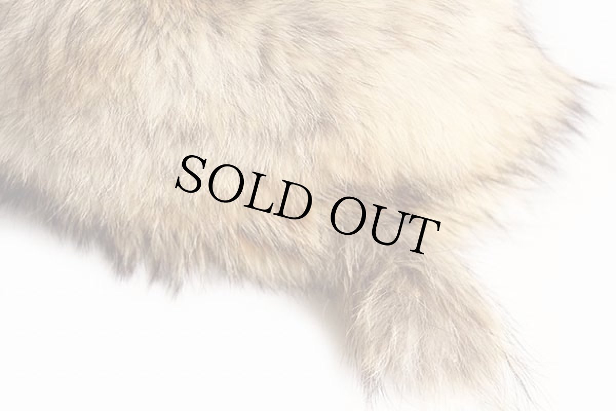 画像3: ビンテージ ハンドメイド リアルファー キャップ (3)