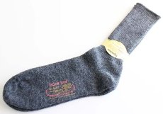 画像1: デッドストック★ビンテージ USA製 ESQUIRE SOCKS ソックス グレー 10-13★靴下 (1)