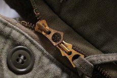 画像5: 40s 米軍 U.S.NAVY N-1 デッキパンツ オリーブドラブ M★オーバーオール (5)