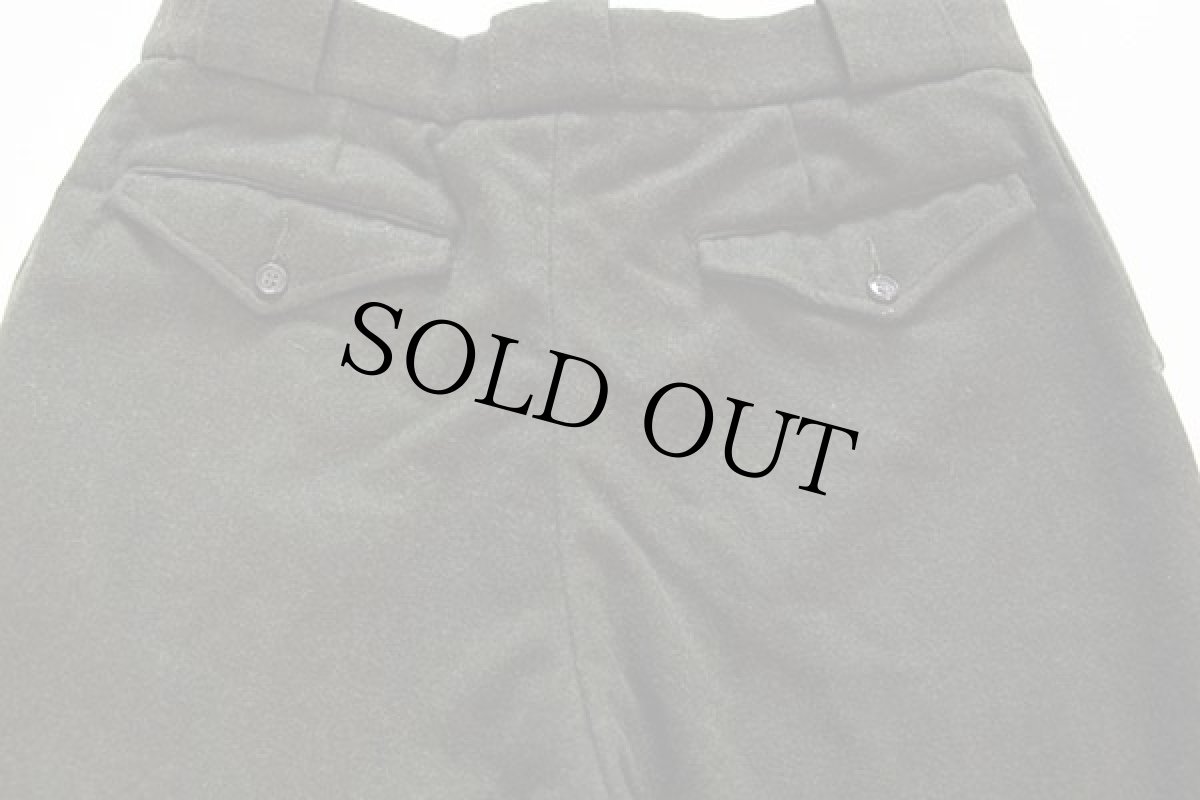 画像3: 80s 英国製 L.L.Bean×LODEN ウールパンツ 深緑 w34 (3)