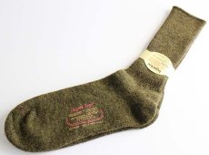 画像1: デッドストック ビンテージ USA製 ESQUIRE SOCKS ソックス 緑 10-13★靴下 (1)