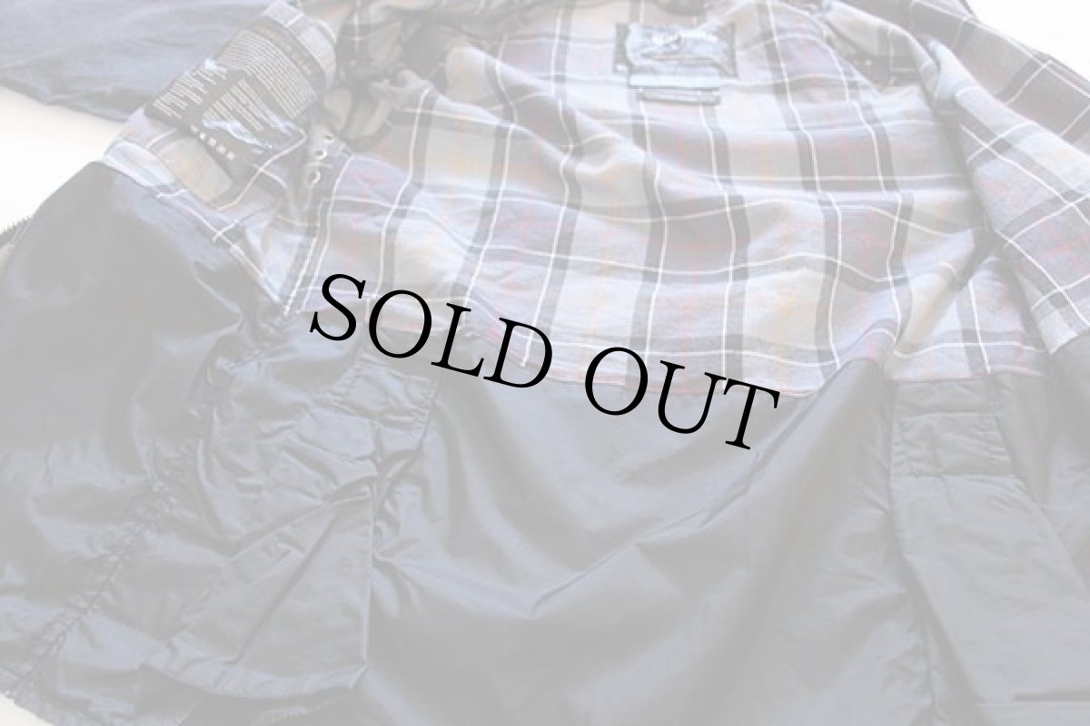 画像6: 00s 英国製 Barbourバブアー BEDALE オイルドジャケット 黒 36 (6)