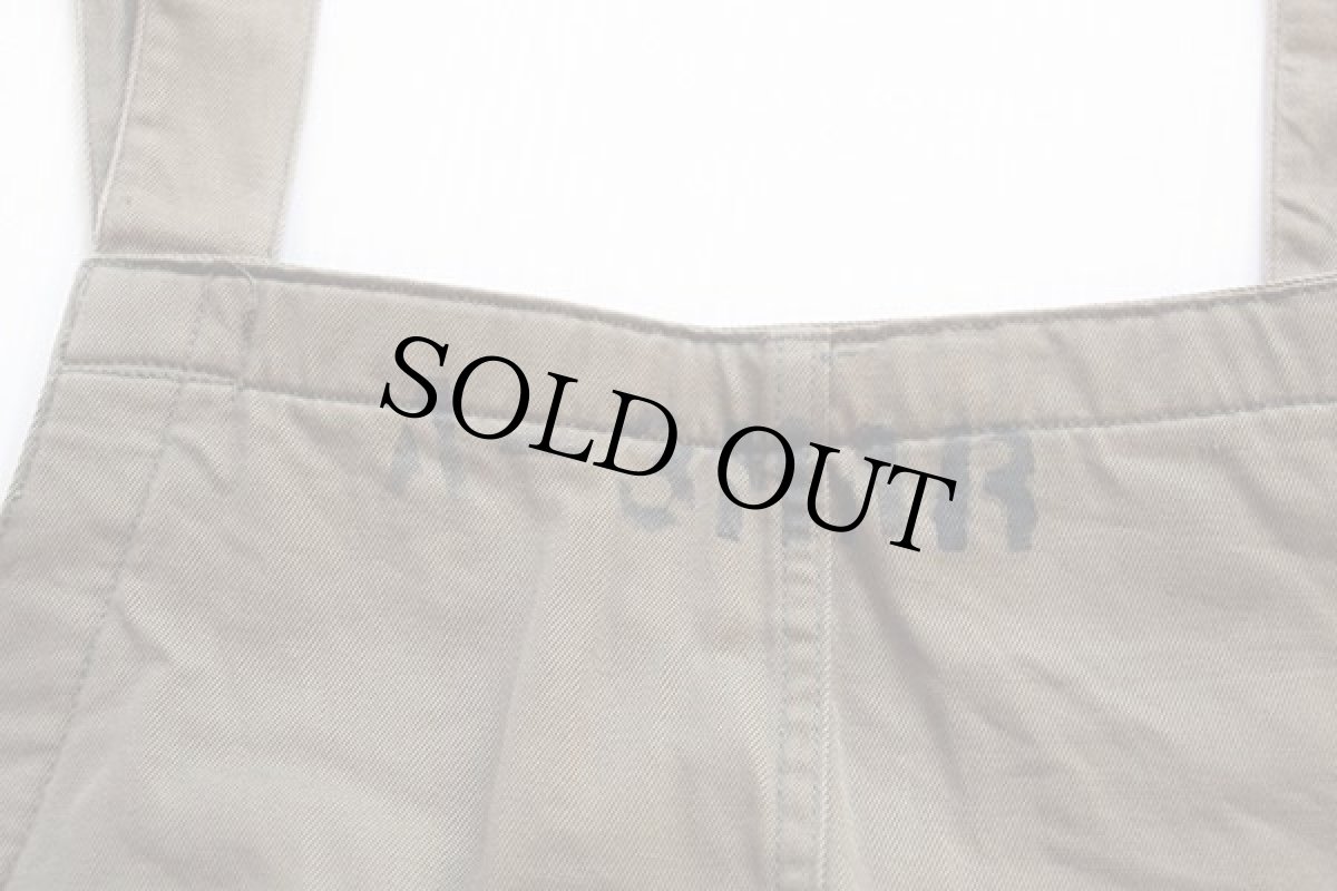 画像4: 40s 米軍 U.S.ARMY ステンシル 月桂樹ボタン ウールライナー タンカース パンツ (4)