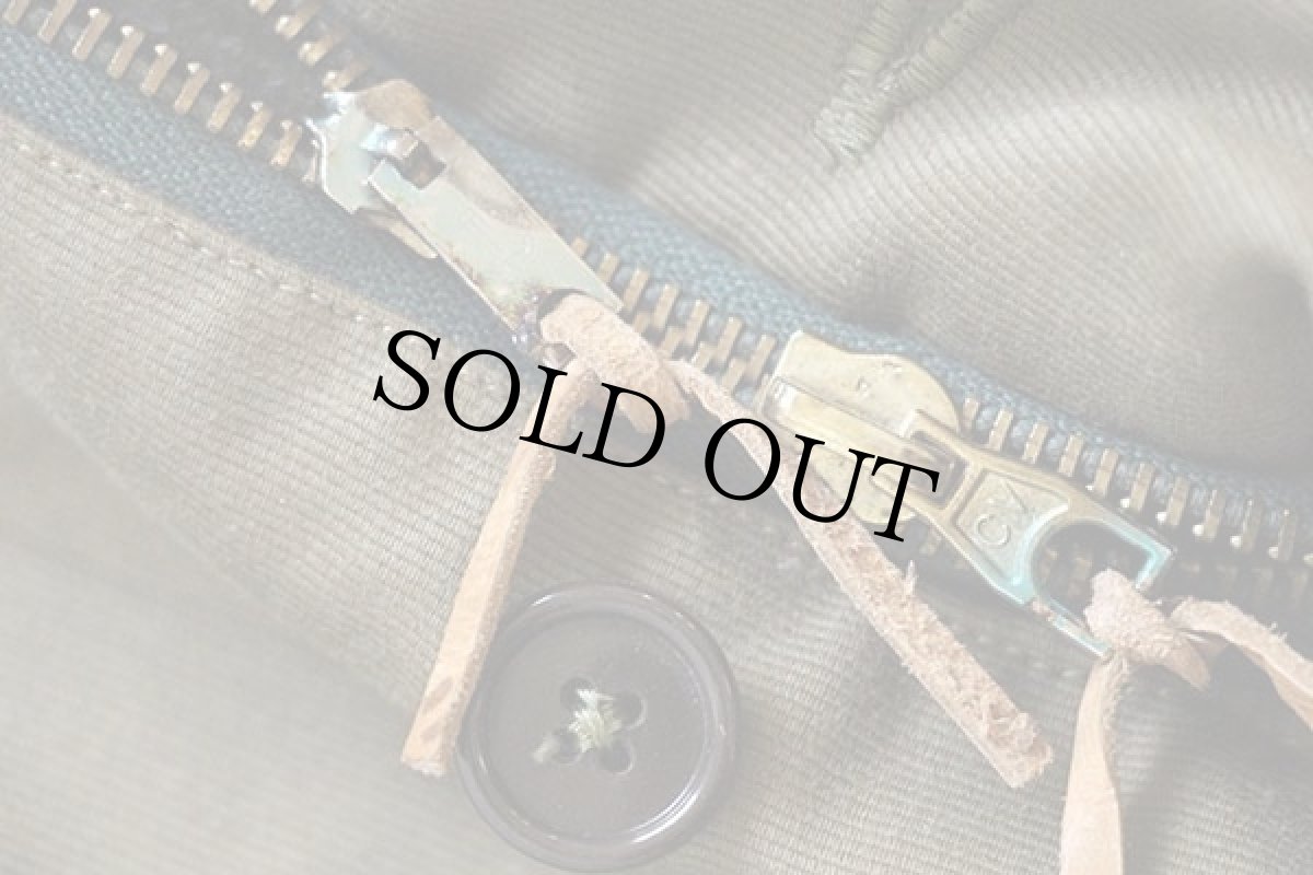 画像4: 40s イタリア軍 ウールライナー デッキパンツ 4★オーバーオール N-1 (4)