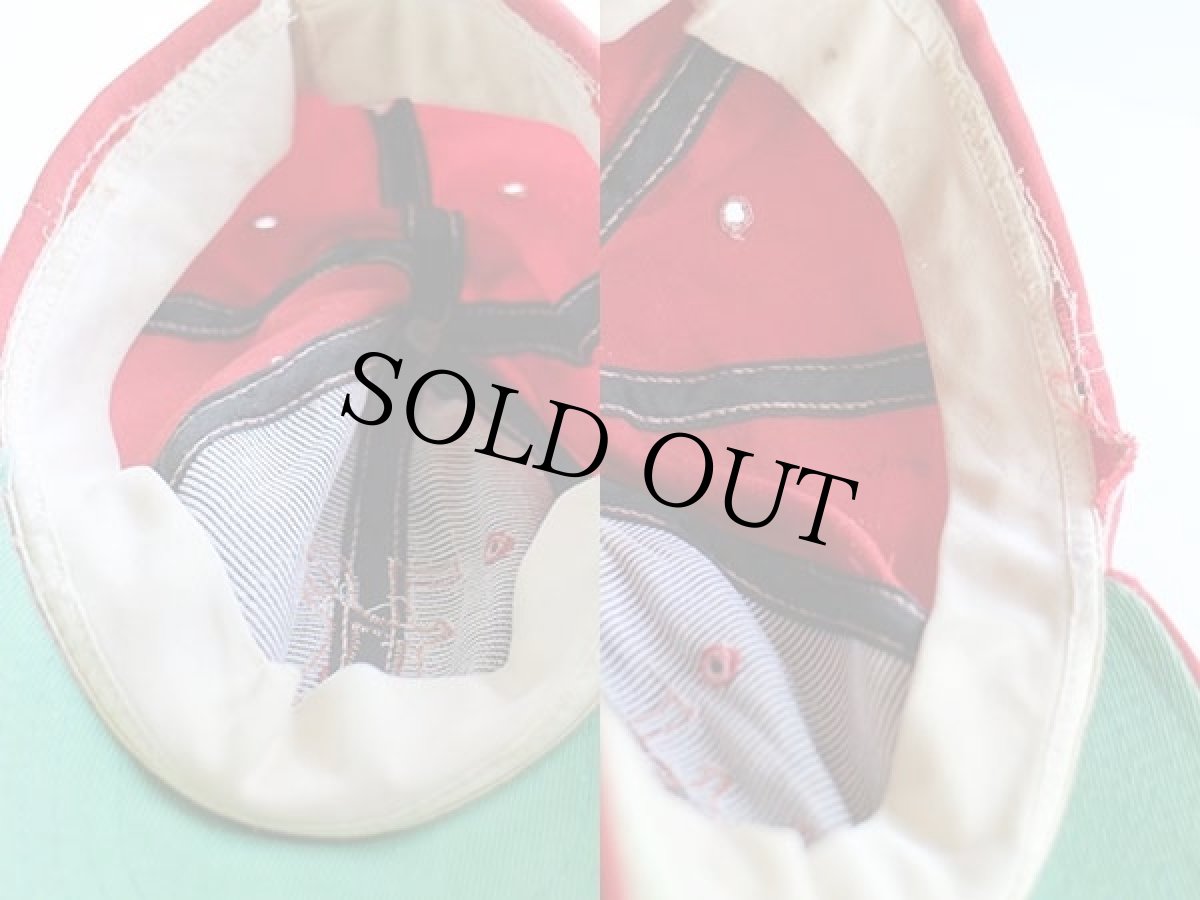 画像3: 60s H パッチ付き ウール ベースボールキャップ 赤★B (3)