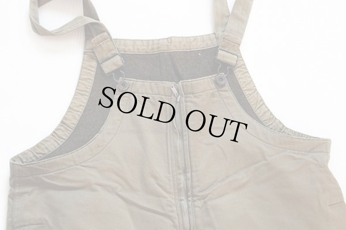 画像3: 40s 米軍 U.S.ARMY ステンシル 月桂樹ボタン ウールライナー タンカース パンツ (3)