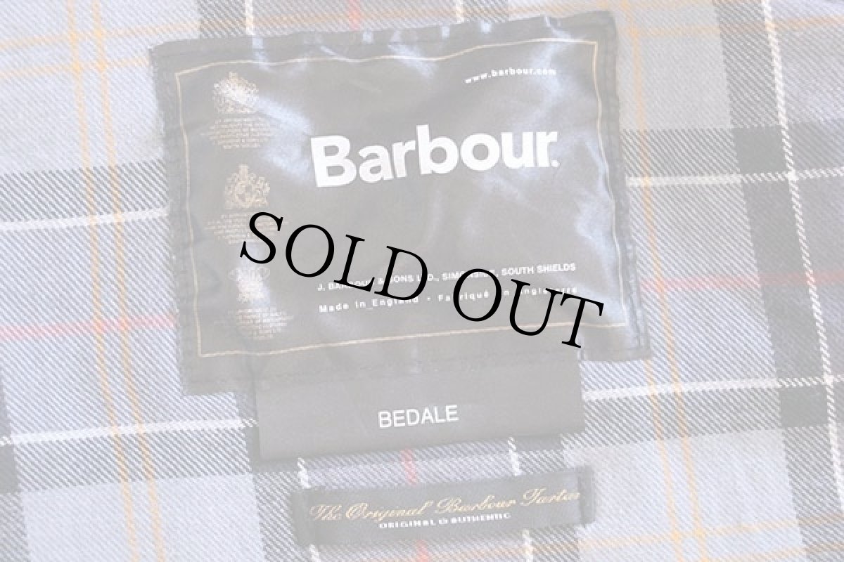 画像3: 00s 英国製 Barbourバブアー BEDALE オイルドジャケット 黒 36 (3)