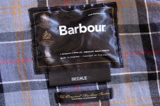 画像3: 00s 英国製 Barbourバブアー BEDALE オイルドジャケット 黒 36 (3)