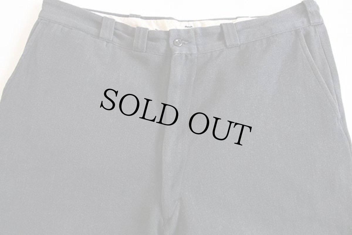 画像2: 60s UNKNOWN ウィップコード ワークパンツ w38 (2)