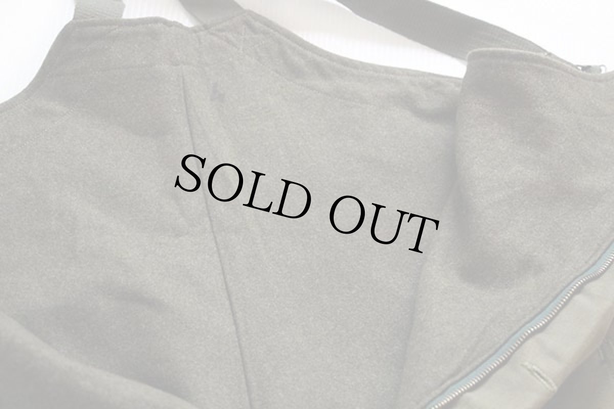 画像5: 40s イタリア軍 ウールライナー デッキパンツ 4★オーバーオール N-1 (5)