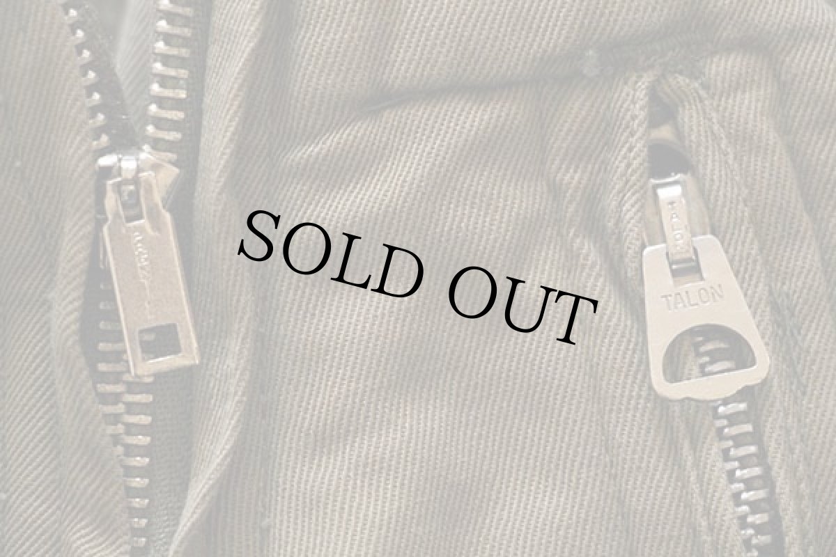 画像6: 40s 米軍 U.S.ARMY ステンシル 月桂樹ボタン ウールライナー タンカース パンツ (6)