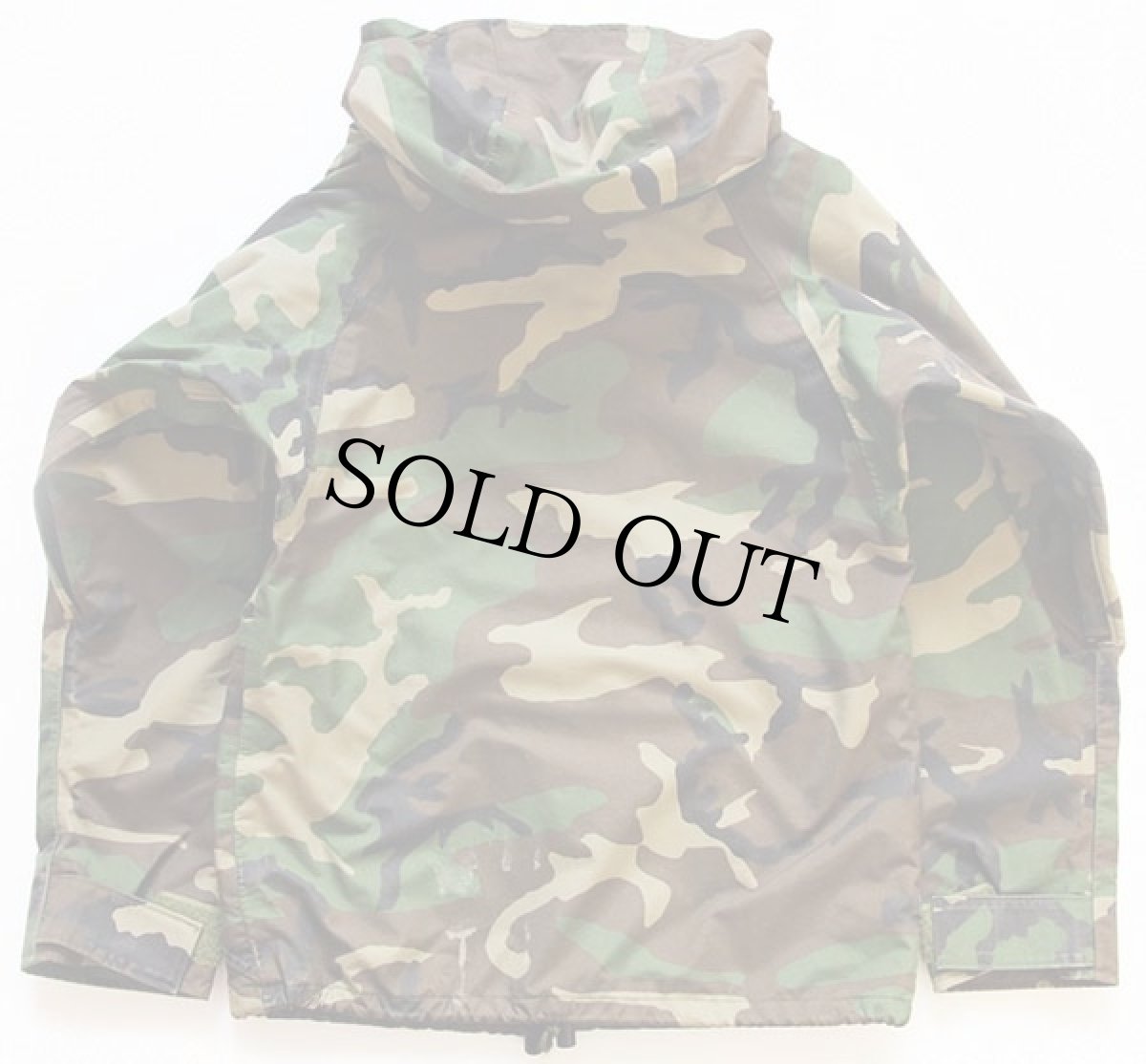画像2: 80s 米軍 U.S.ARMY ECWCS GEN1 ウッドランドカモ GORE-TEXゴアテックスパーカー 初期型 XS-XS (2)