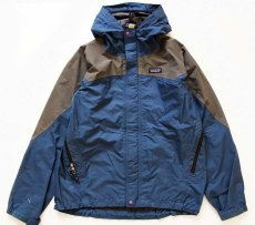 画像1: 00 patagoniaパタゴニア GORE-TEX PACLITE ゴアテックス イーサージャケット パシフィックブルー S (1)