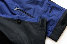 画像8: 90s THE NORTH FACEノースフェイス GORE-TEXゴアテックス マウンテンガイド ジャケット 青紫×黒 XL (8)