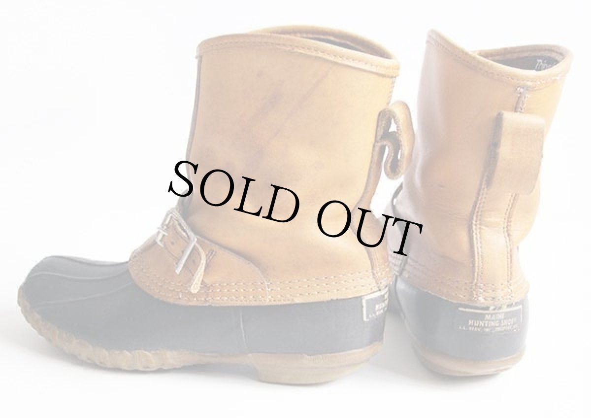 画像2: 80s USA製 L.L.Bean GORE-TEXゴアテックス メインハンティング ビーンブーツ ラウンジャー 8LM (2)