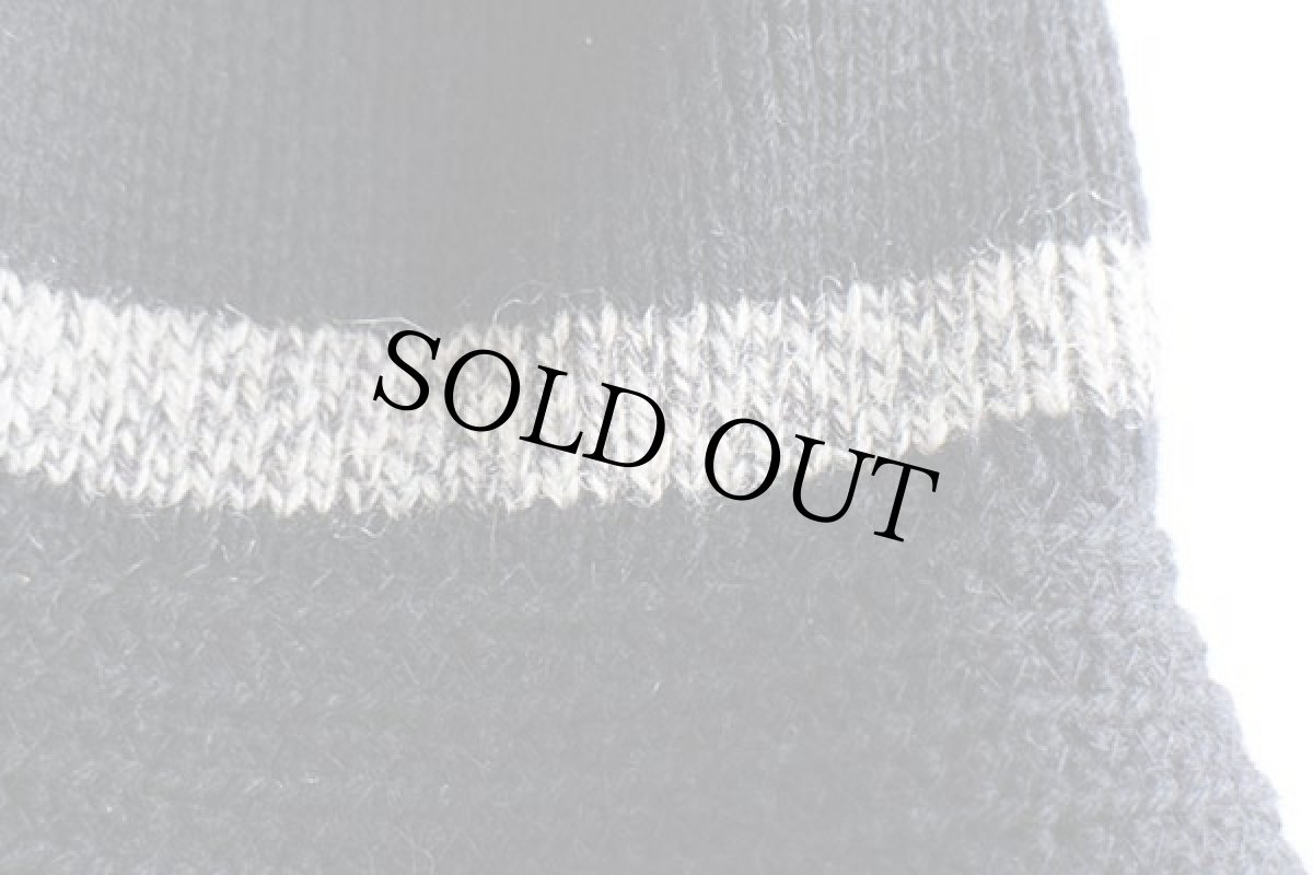 画像4: USA製 UNKNOWN ウールニット バケットハット 黒 (4)