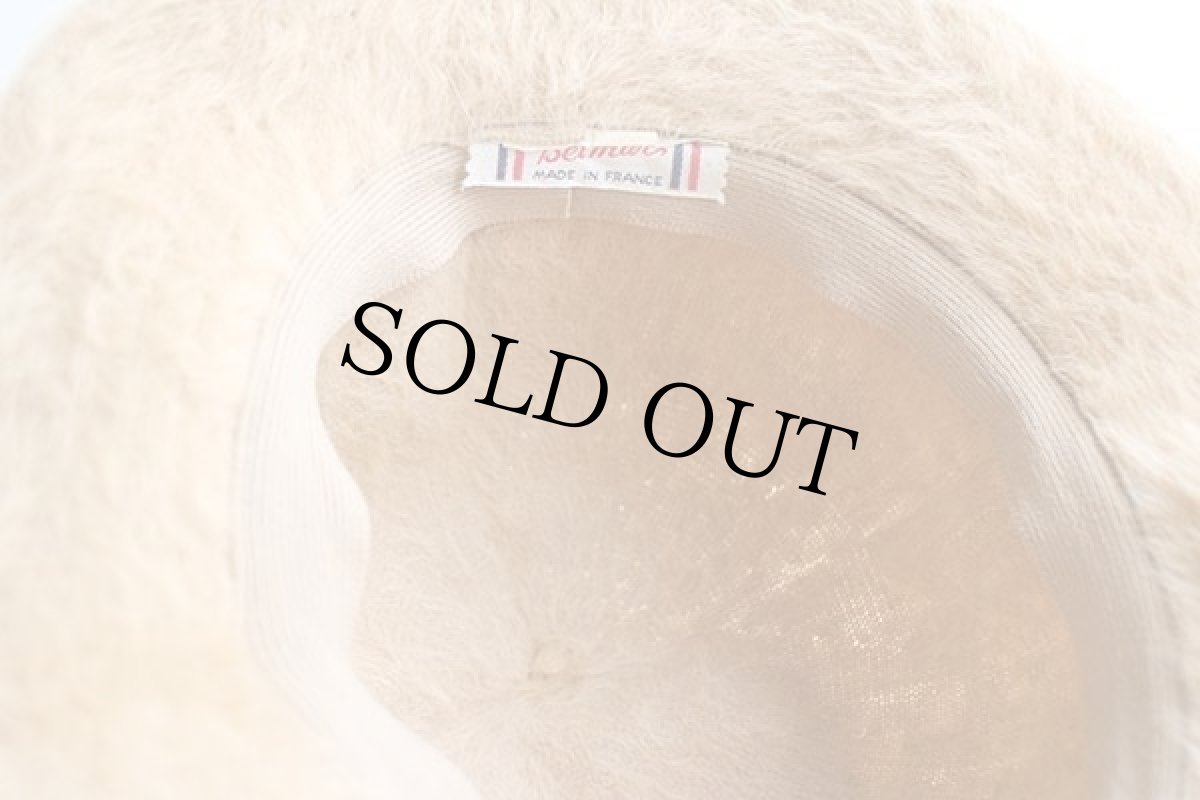 画像3: フランス製 Betmar ファー ハット ベージュ (3)