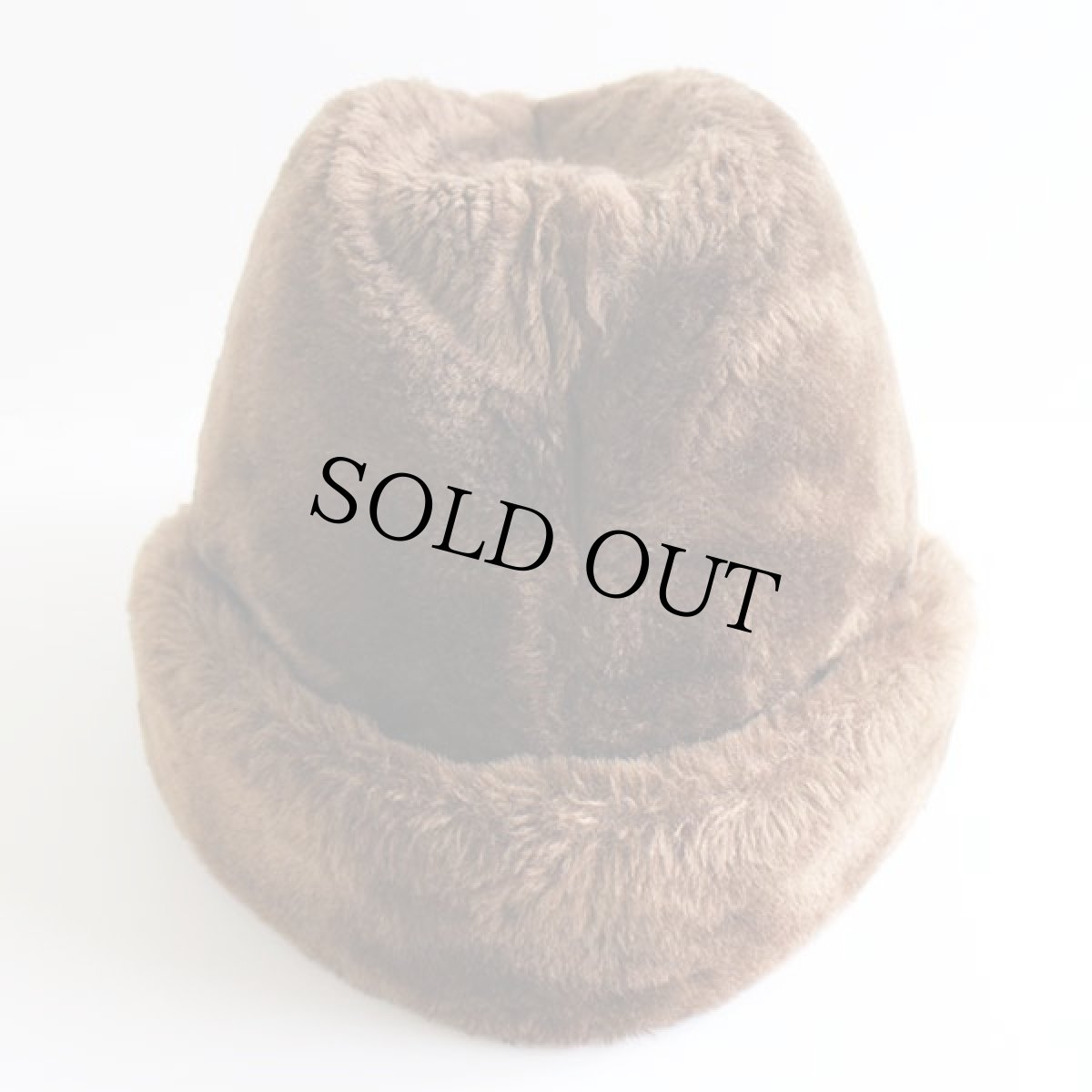 画像4: 70s UNKNOWN 耳当て付き フェイクファー チロリアンハット 茶 XL (4)