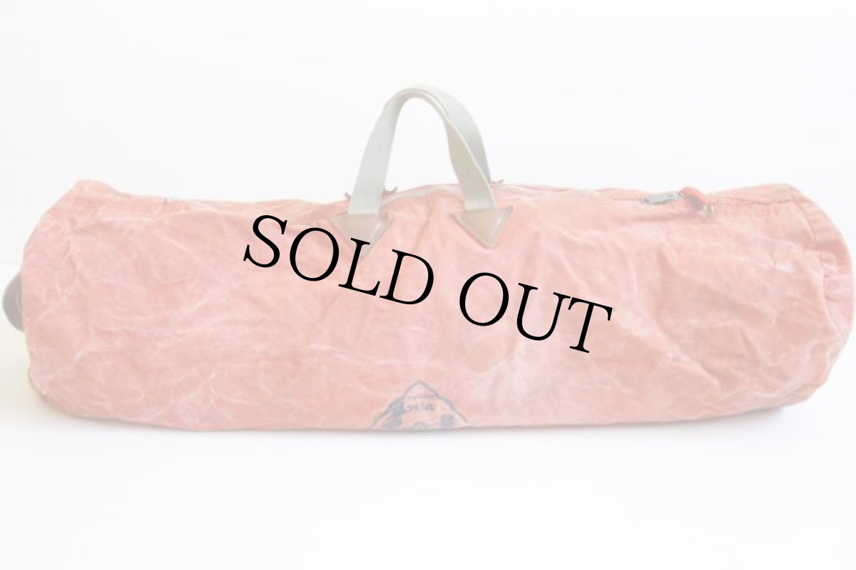 画像2: 70s BSA ボーイスカウト 13th JAMBOREE JAPAN インディアン キャンバス ダッフルバッグ オレンジ (2)