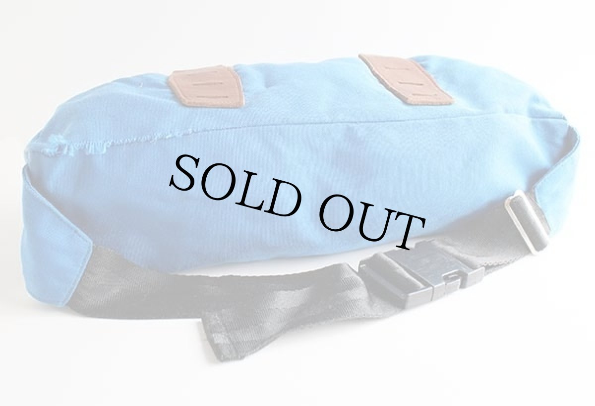 画像2: 80s REI ナイロン ウエストバッグ 青 (2)