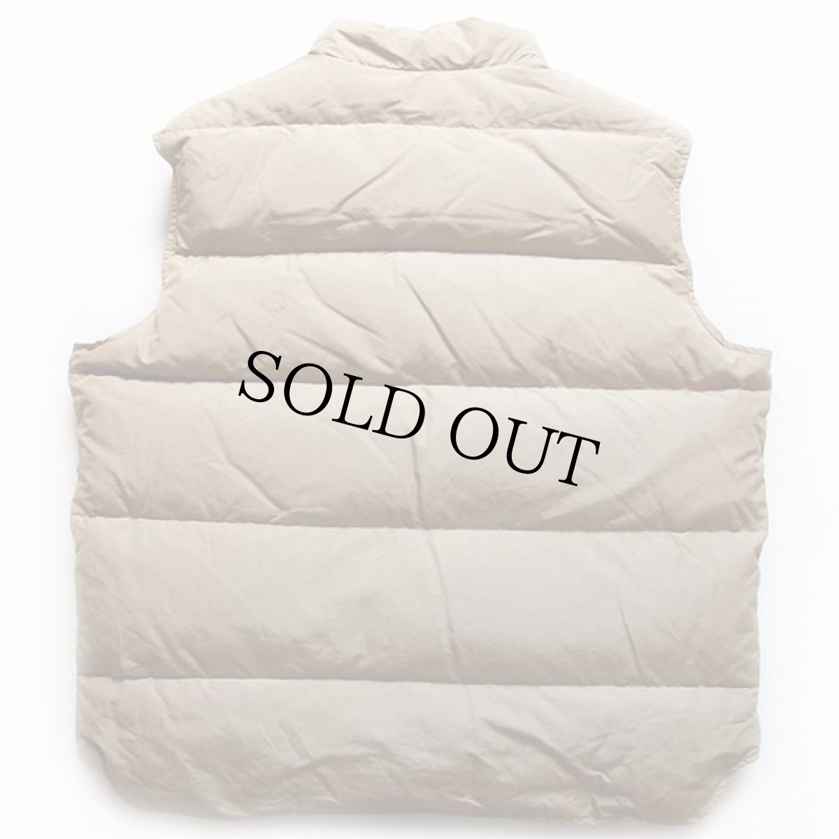 画像2: 80s USA製 Woolrichウールリッチ 60/40 ダウンベスト タン XL (2)