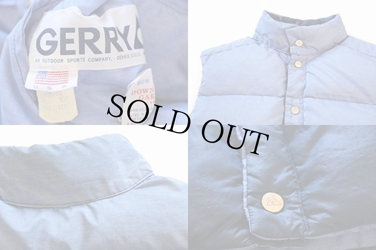 画像5: 80s USA製 GERRY リバーシブル ナイロン ダウンベスト M (5)
