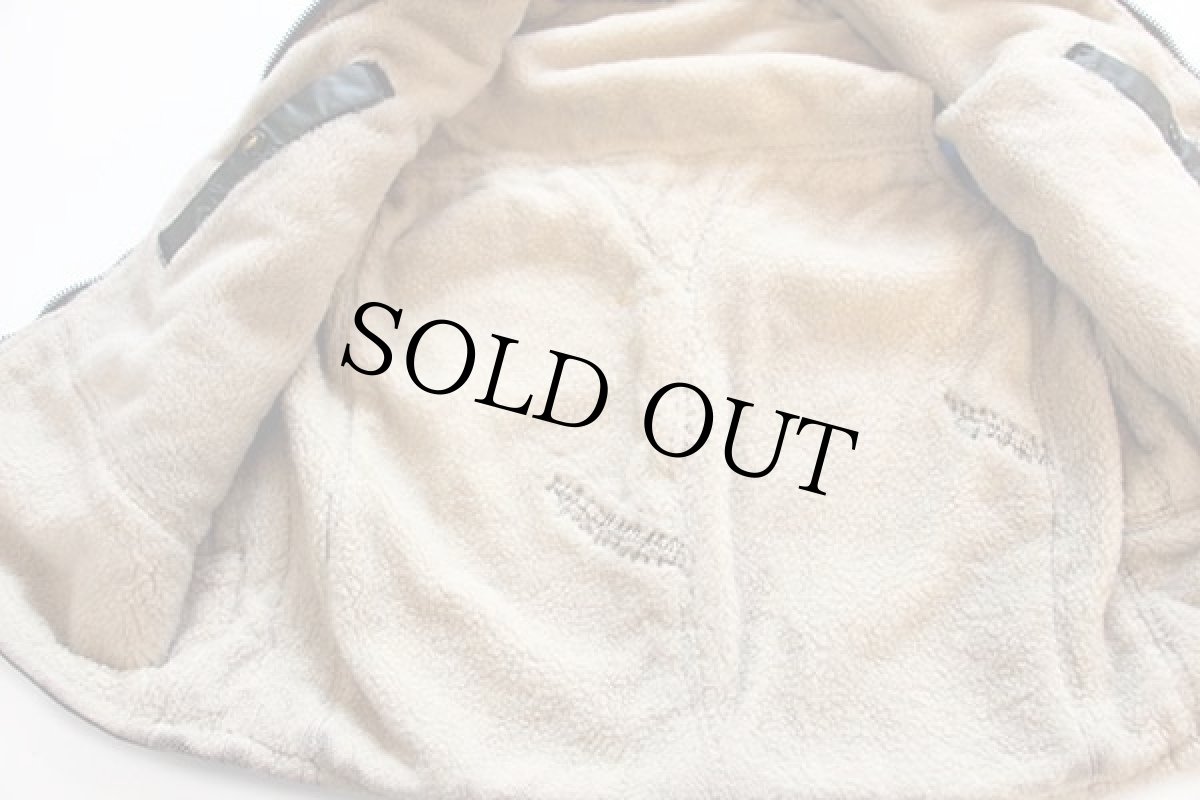 画像5: 40s UNKNOWN リメイク チンスト付き ウールパイルライナー ナイロン フライトベスト (5)