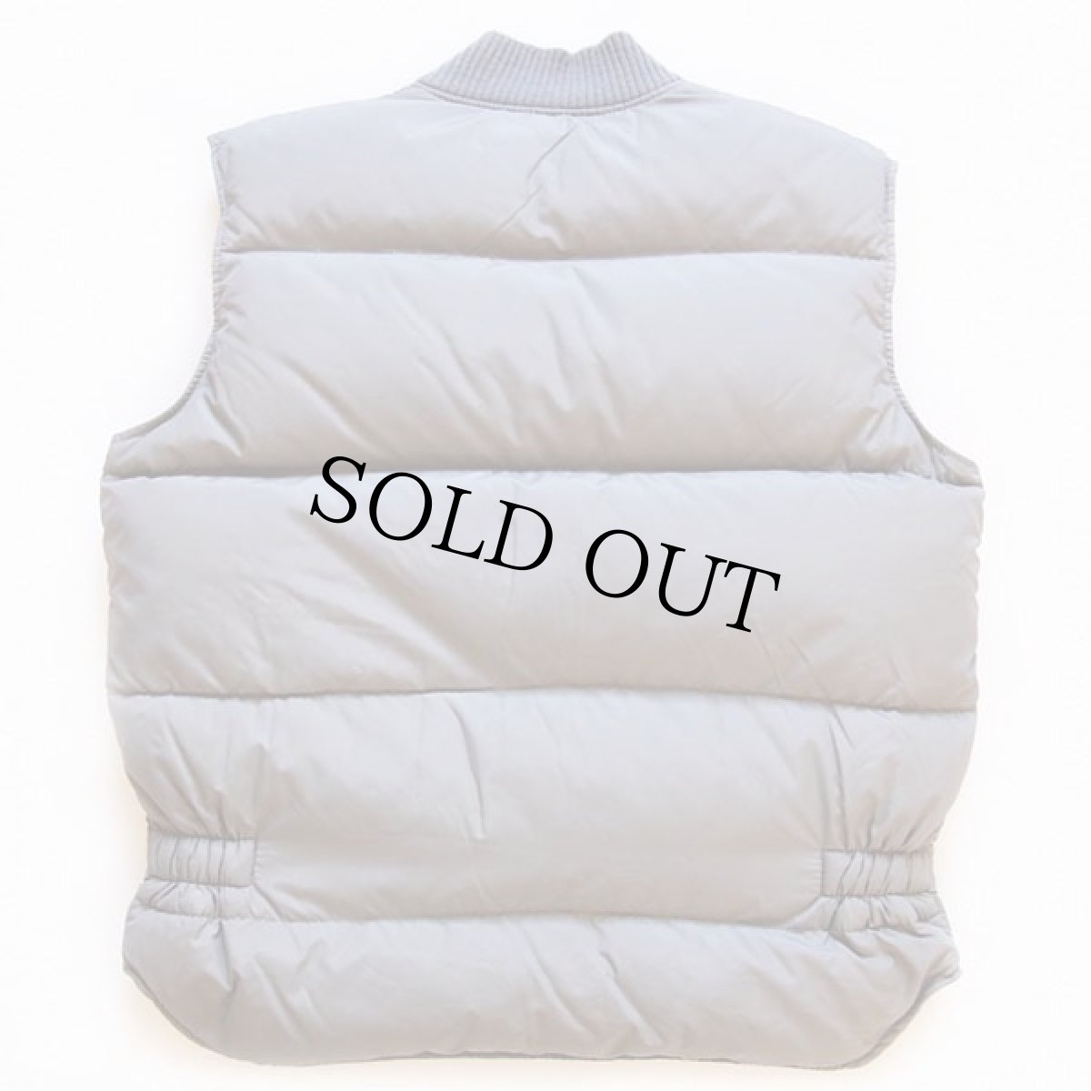 画像2: 80s USA製 Walls ナイロン インナー ダウンベスト グレー M (2)