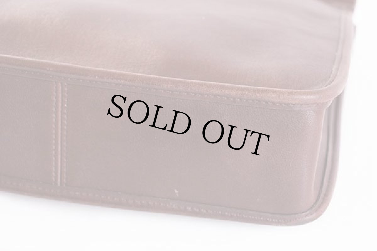 画像7: USA製 COACH オールド コーチ レザー トートバッグ 焦げ茶★9021 (7)