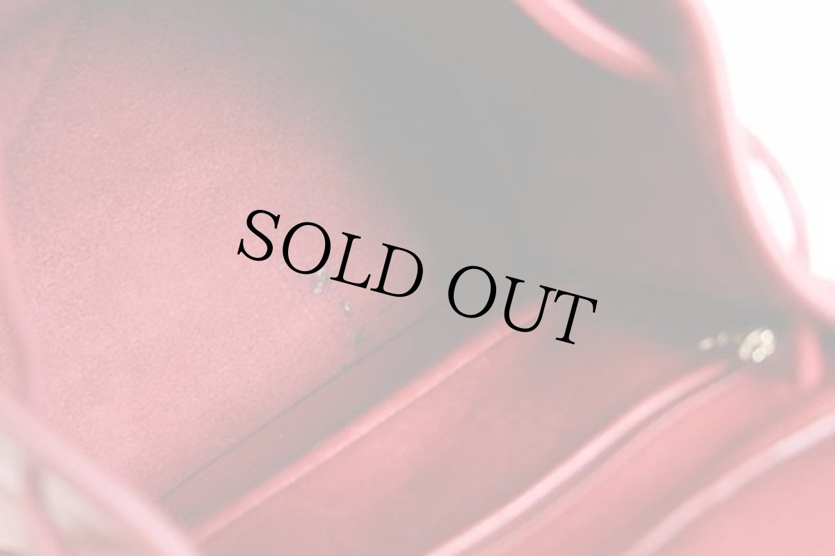 画像8: USA製 COACH オールド コーチ レザー リュックサック 赤★9791 (8)