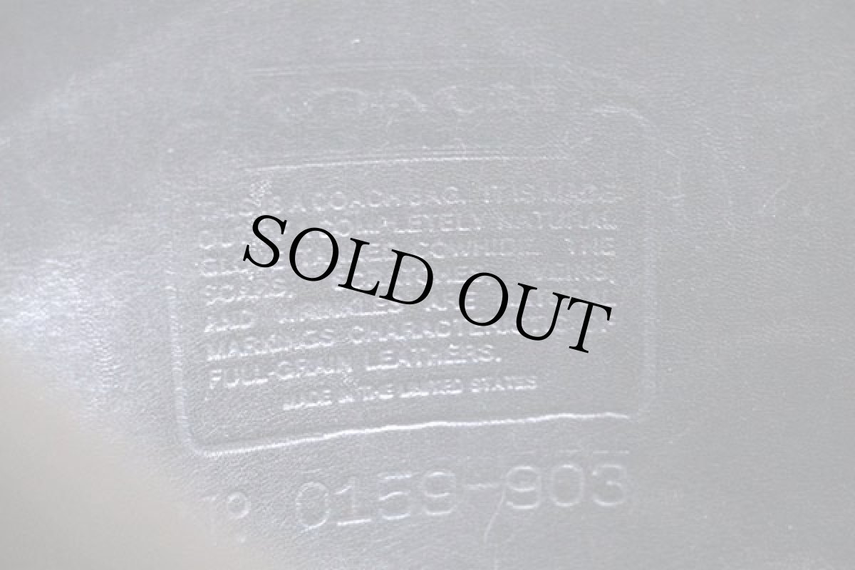 画像3: USA製 COACH オールド コーチ レザー ショルダーバッグ 黒★903 (3)