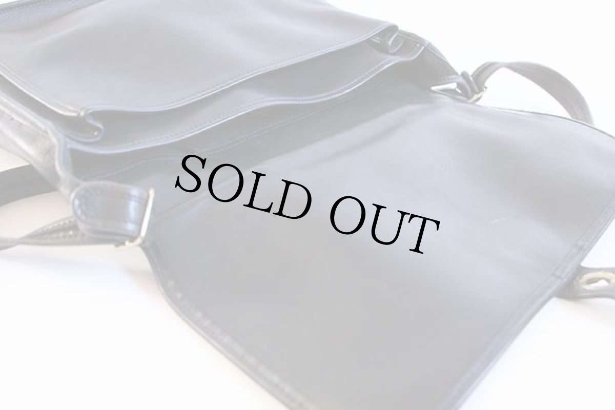 画像4: USA製 COACH オールド コーチ 2WAY レザー ブリーフケース 黒★5143 (4)