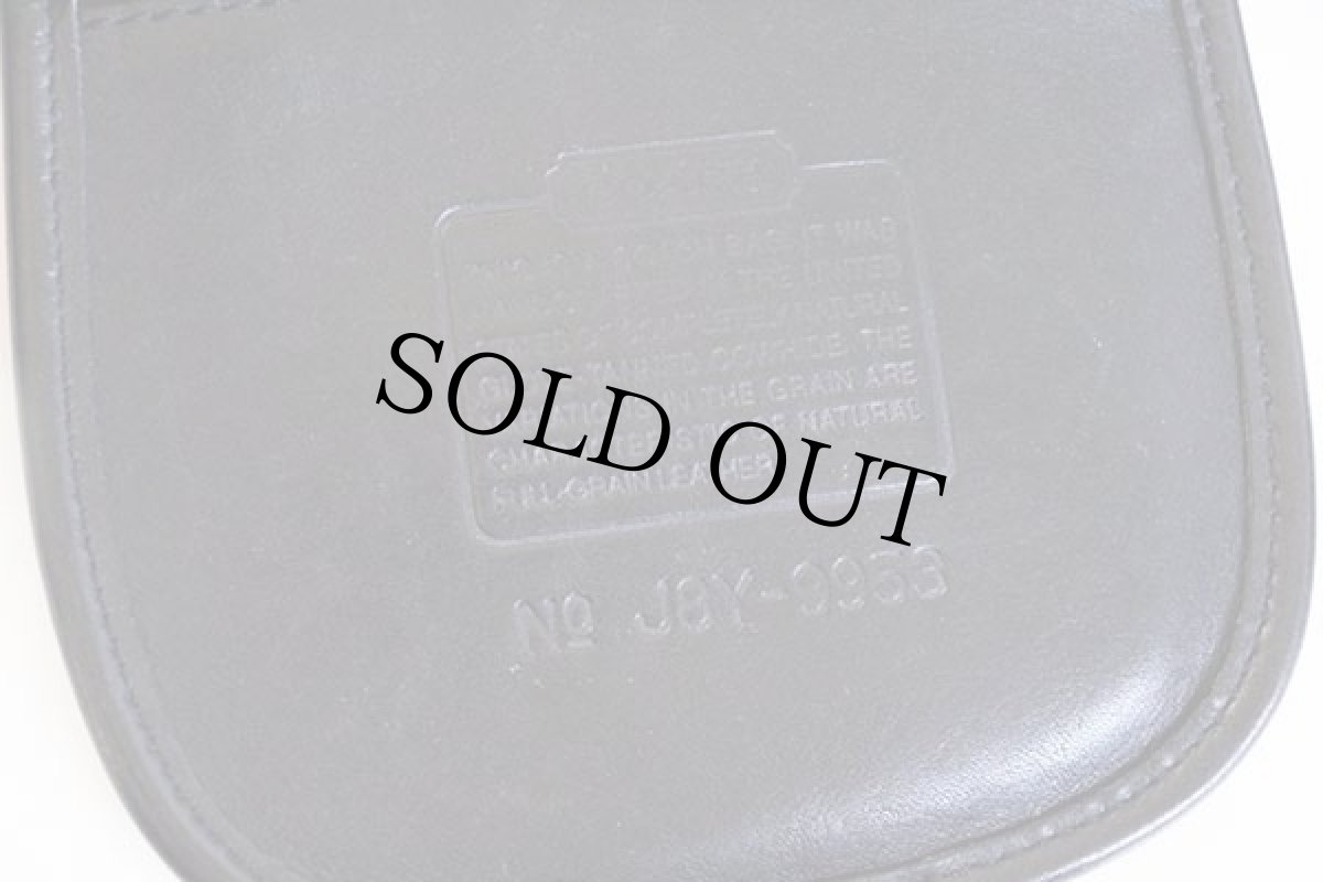 画像4: USA製 COACH オールド コーチ バケツ型 レザー ショルダーバッグ 黒★9953 (4)