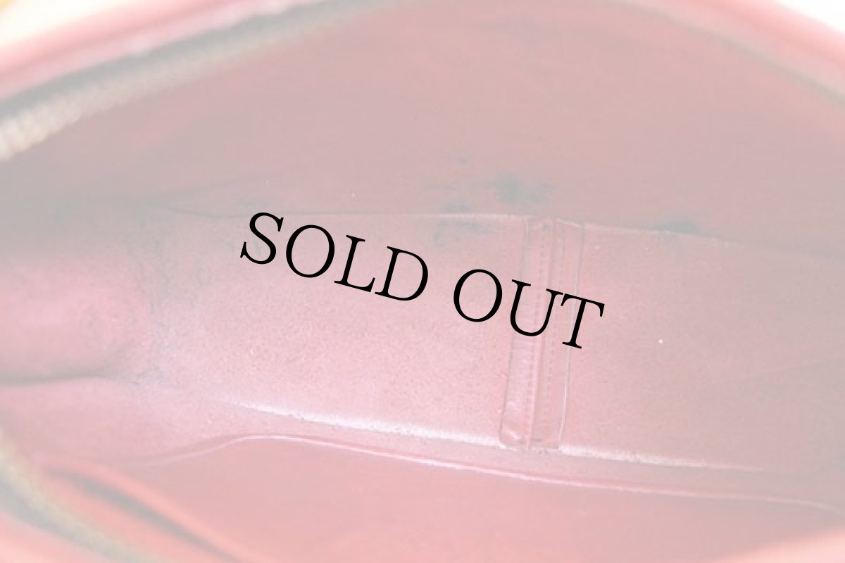 画像6: 70s USA製 COACH オールド コーチ レザー ショルダーバッグ 赤★9648 (6)