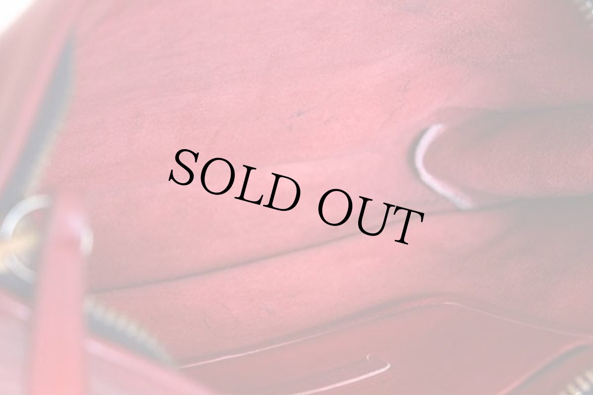 画像6: 70s USA製 COACH オールド コーチ レザー ハンドバッグ 赤★6447 (6)