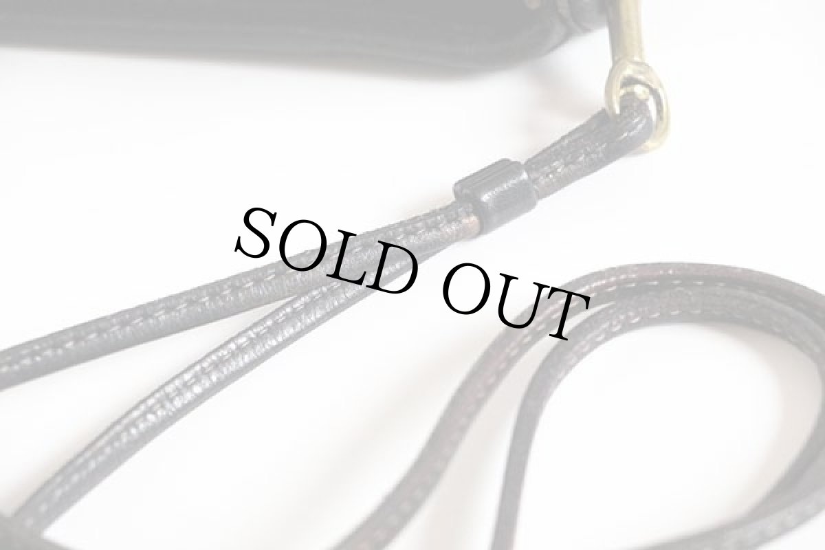 画像5: 70s USA製 COACH オールド コーチ レザー ショルダーバッグ 黒★1148 (5)