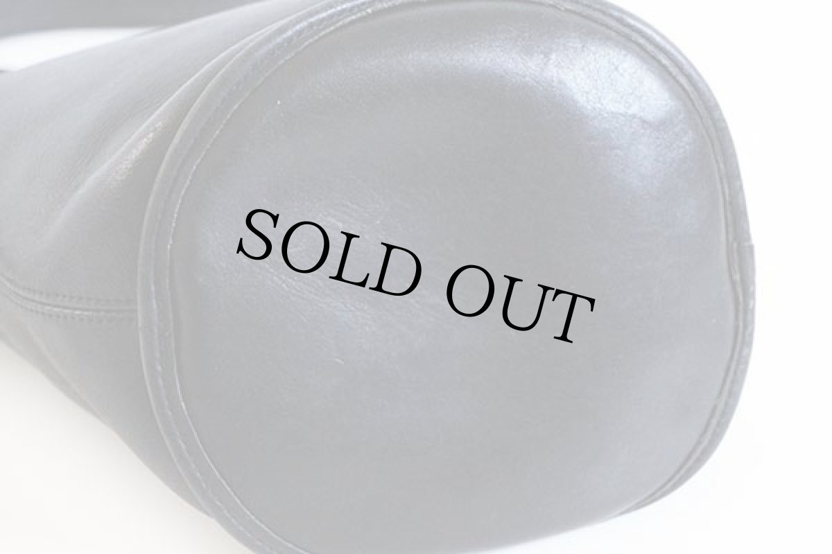 画像8: USA製 COACH オールド コーチ バケツ型 レザー ショルダーバッグ 黒★9953 (8)