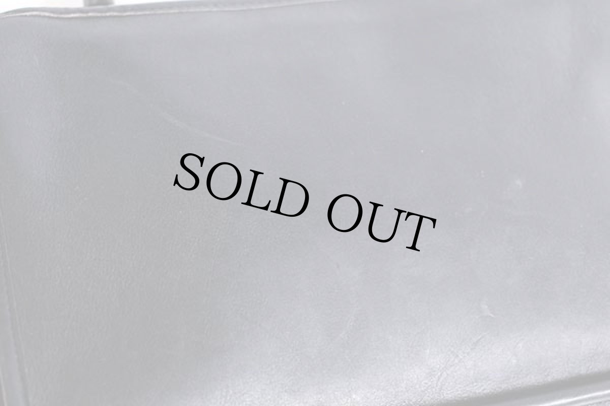 画像8: 70s USA製 COACH オールド コーチ レザー ショルダーバッグ 黒★4136 (8)