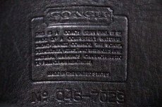 画像3: USA製 COACH オールド コーチ 2WAY レザー ショルダーバッグ 黒★7029 (3)