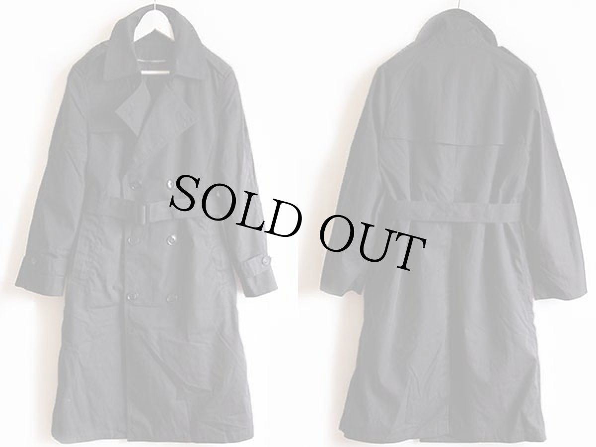 画像2: デッドストック★90s 米軍 U.S.ARMY ライナー付き オールウェザー トレンチコート 黒 36R (2)