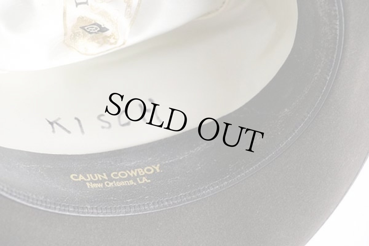 画像5: ビンテージ USA製 Dobbs フェルト フェドラハット チャコール 6 7/8 (5)