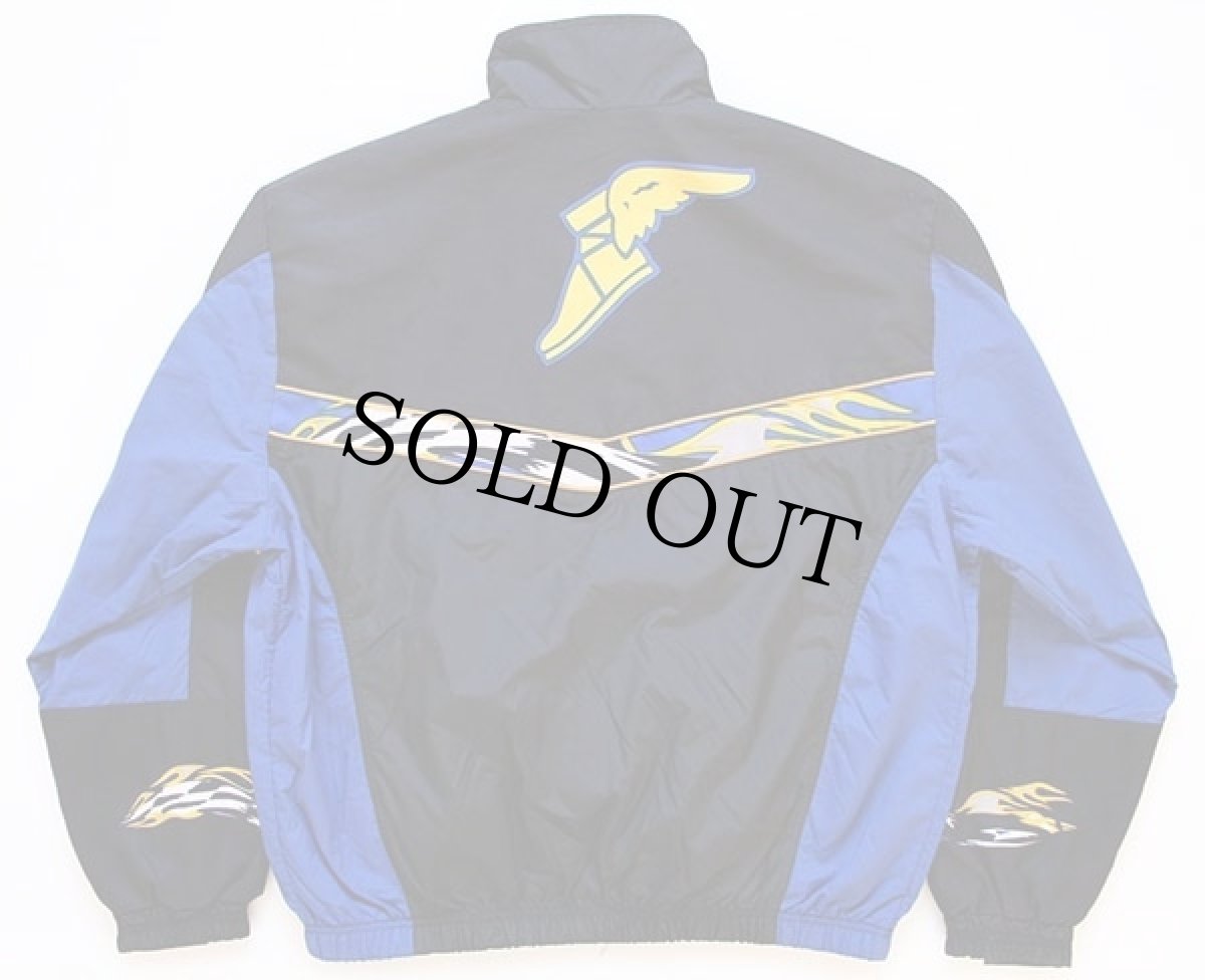 画像2: 90s カナダ製 GOODYEAR NASCAR 切り替え ナイロン レーシングジャケット XL (2)