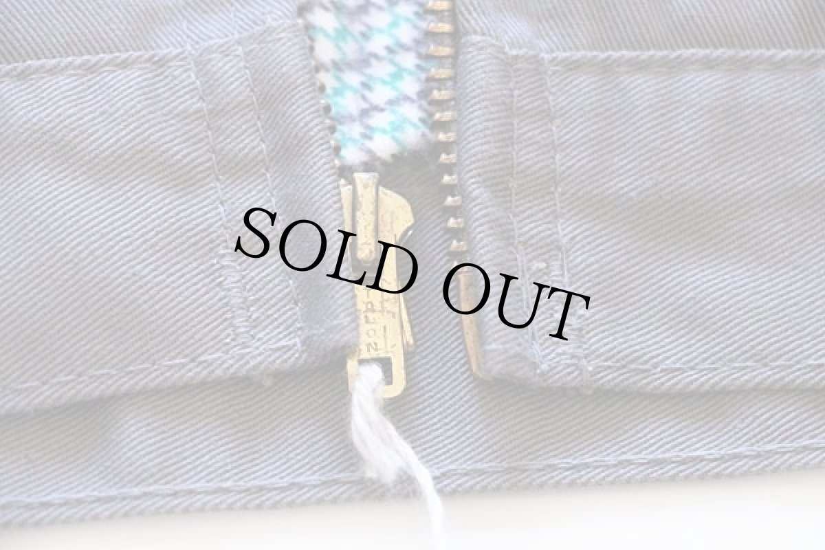 画像5: デッドストック★60s OSHKOSH B'GOSH ネルライナー コットン ワークジャケット グレー 40 (5)