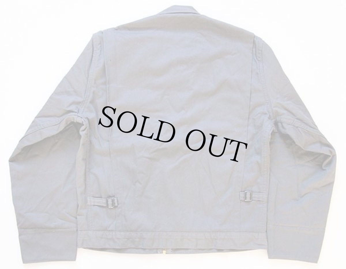 画像2: デッドストック★60s OSHKOSH B'GOSH ネルライナー コットン ワークジャケット グレー 40 (2)