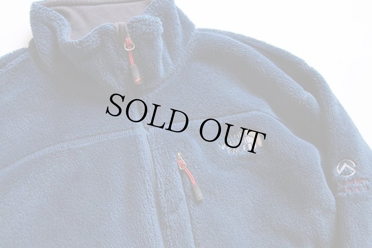 画像3: THE NORTH FACEノースフェイス SUMMIT SERIES POLARTEC フリースジャケット 紺 M (3)