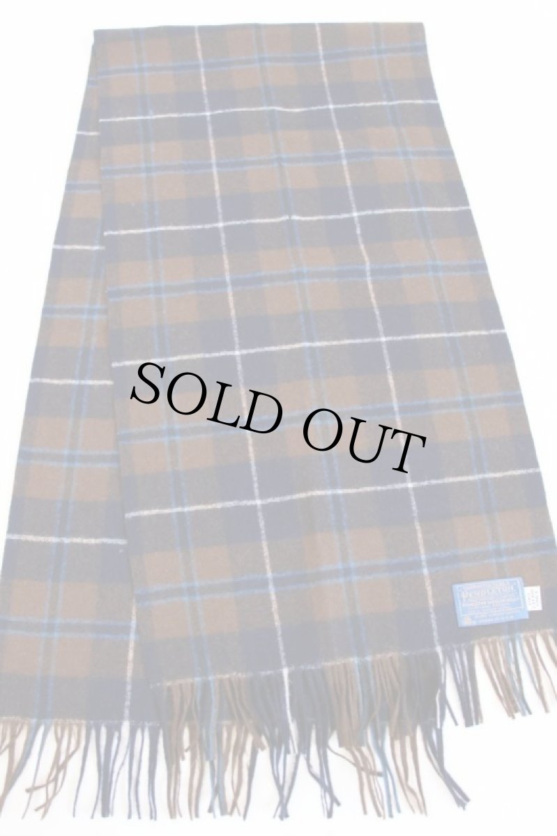 画像2: 70s USA製 PENDLETONペンドルトン タータンチェック ウール マフラー (2)